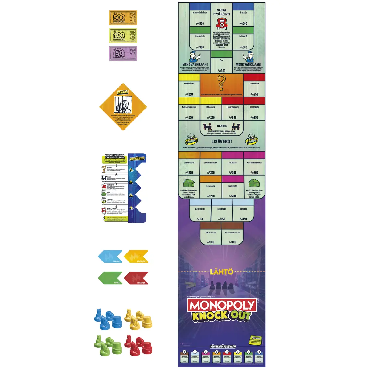 Настольная игра Hasbro Monopoly Knockout Photo 8