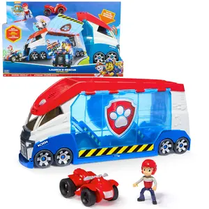 Набор транспортных средств PAW Patrol Трансформирующийся PAW Patroller со звуками и светом Фигура Райдера