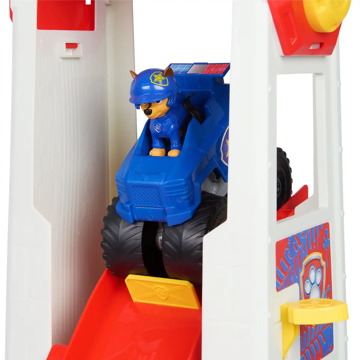 Transporta un trases komplekts PAW Patrol Rescue Wheels Super Loop Tower HQ Photo 5