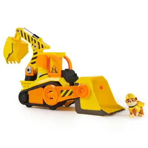 Bulldozer Action Figure Rubble & Crew Bark Yard Deluxe Lights Sounds
