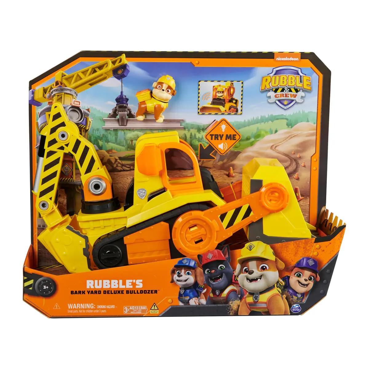 Bulldozer Rubble & Crew Bark Yard Deluxe Photo 2