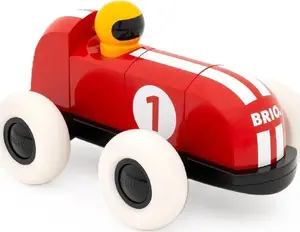 Игрушечный гоночный автомобиль BRIO 30485 Magnetic – деревянный автомобиль с магнитным сцеплением