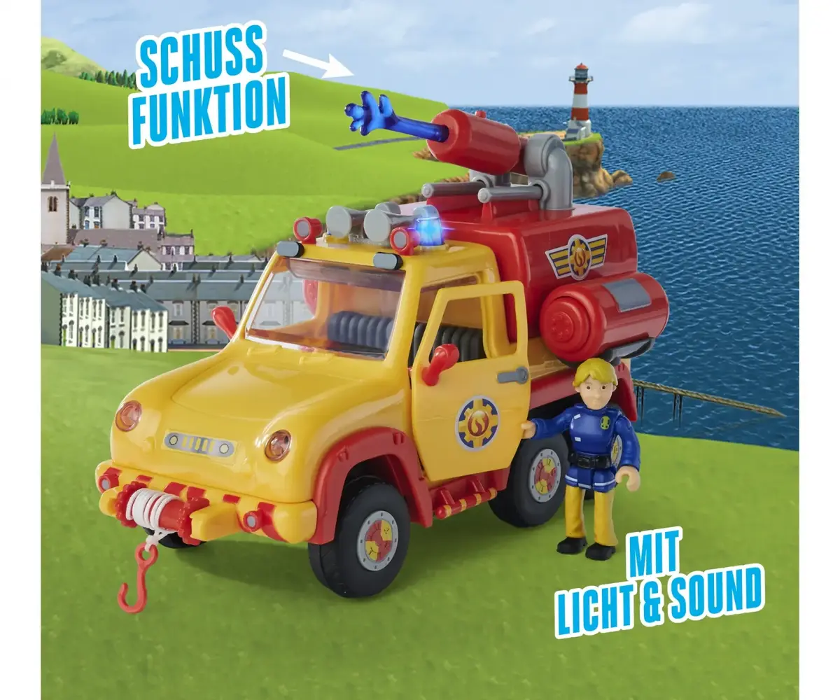 Transportlīdzeklis Simba Toys Sam Ugunsdzēsēju mašīna Venus 2.0 Photo 6
