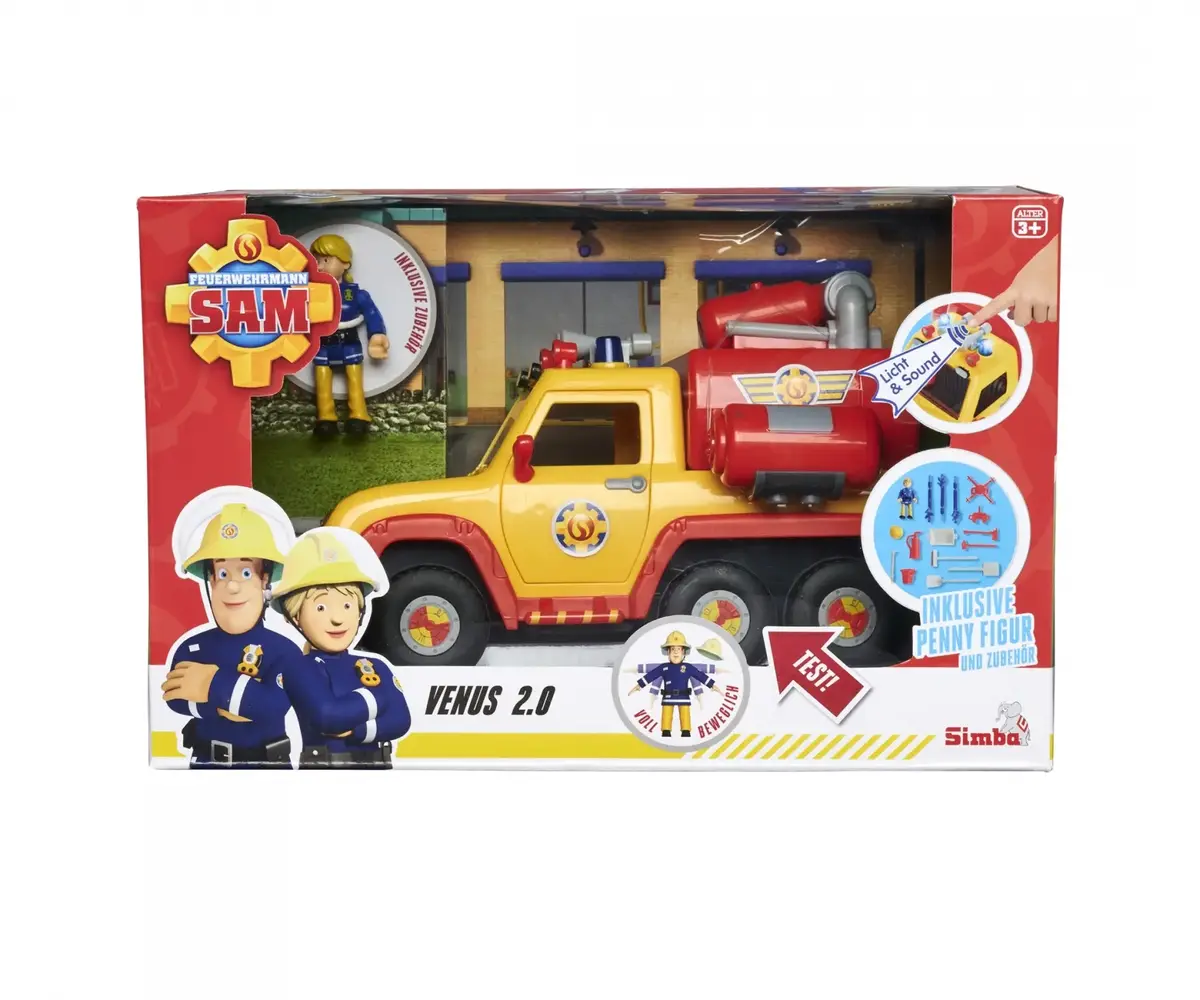 Transportlīdzeklis Simba Toys Sam Ugunsdzēsēju mašīna Venus 2.0 Photo 10
