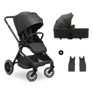 Traditional pram Hauck Move N Care Set 1 seat Black