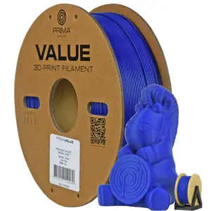 3D printing material ABS Blue 1 kg 3D Prima 12782 print speed 100 mm/sec