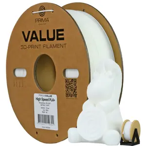 3D Printing Material 3D Prima 12823 Polylactic Acid PLA White 1 kg