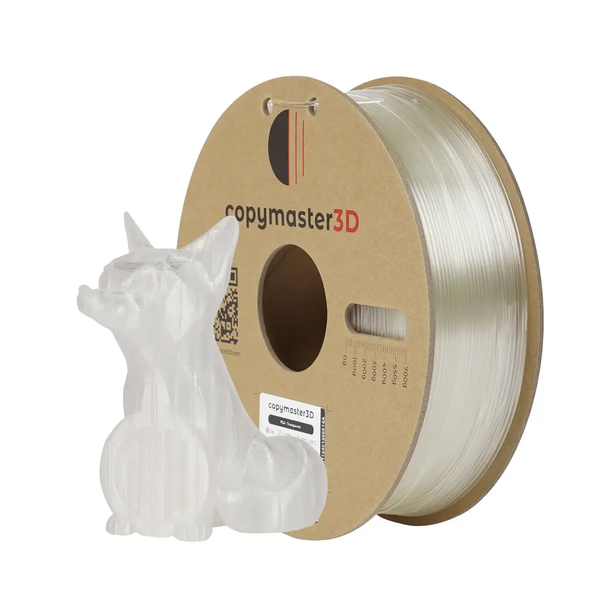 3D Филамент 3D Prima Copymaster PLA Прозрачный Photo 2
