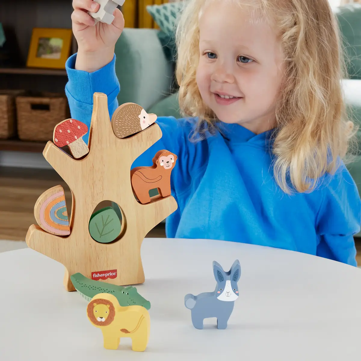 Деревянная игрушка балансирующее дерево Fisher-Price Photo 3
