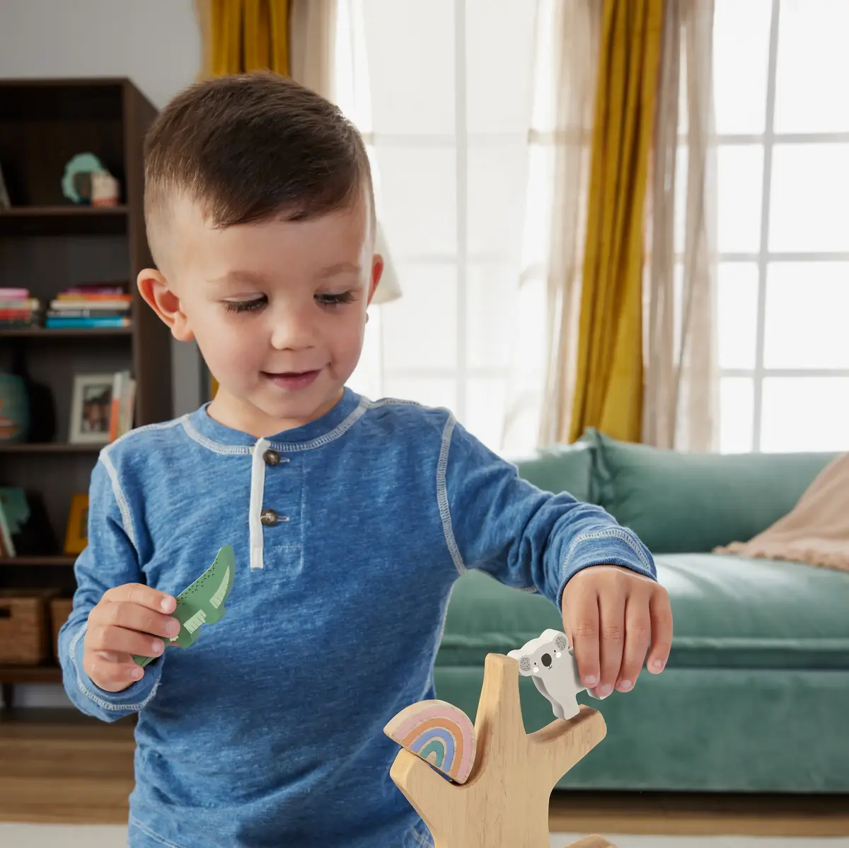 Деревянная игрушка балансирующее дерево Fisher-Price Photo 5