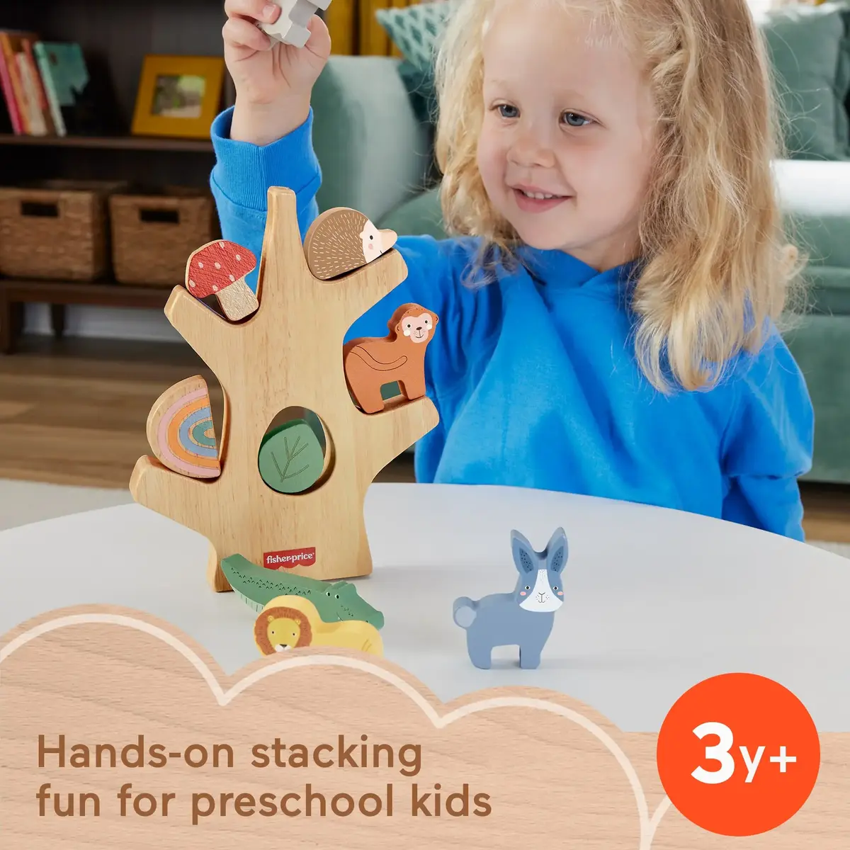 Деревянная игрушка балансирующее дерево Fisher-Price Photo 8