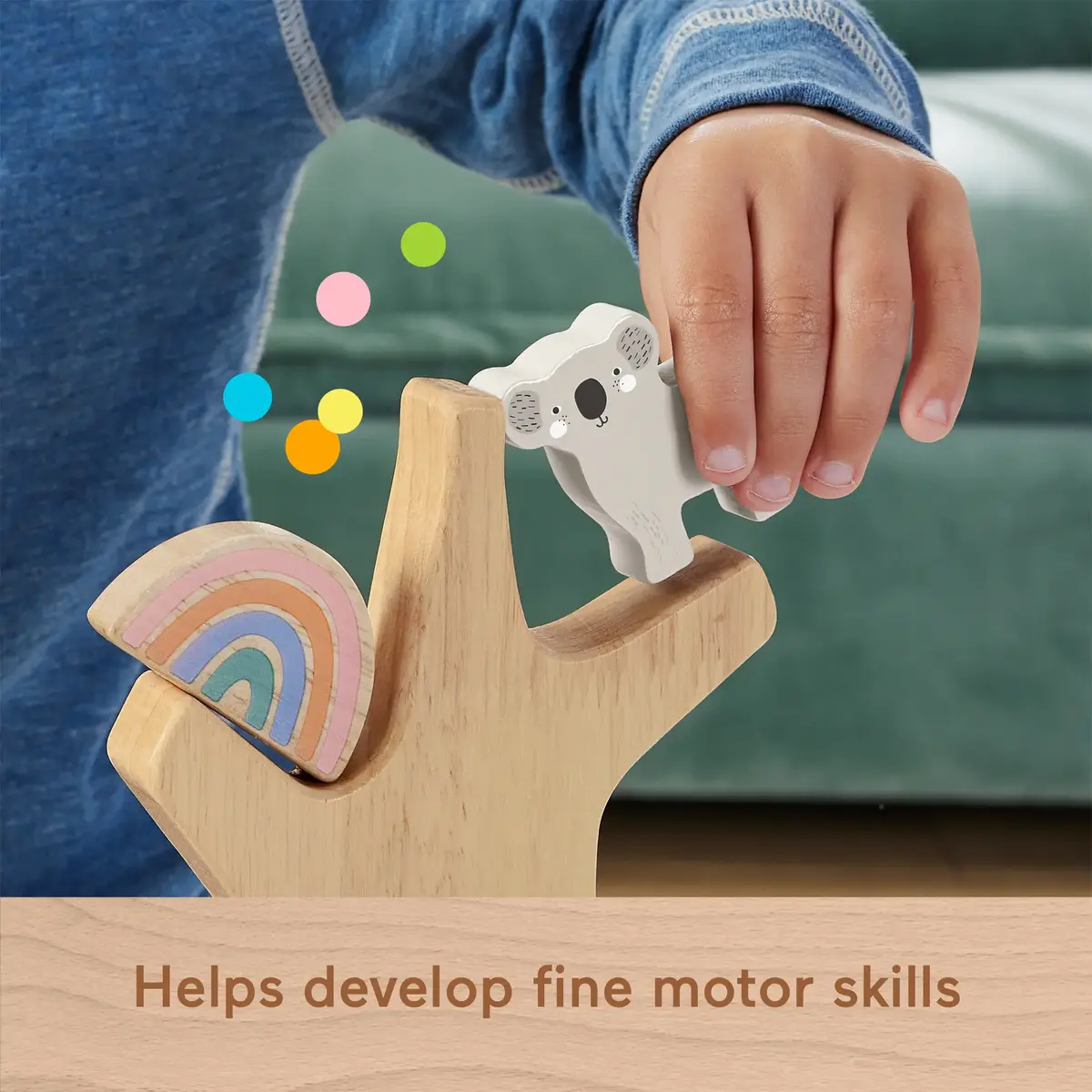 Деревянная игрушка балансирующее дерево Fisher-Price Photo 9