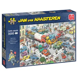 Пазл Jan van Haasteren Traffic Chaos 3000 деталей