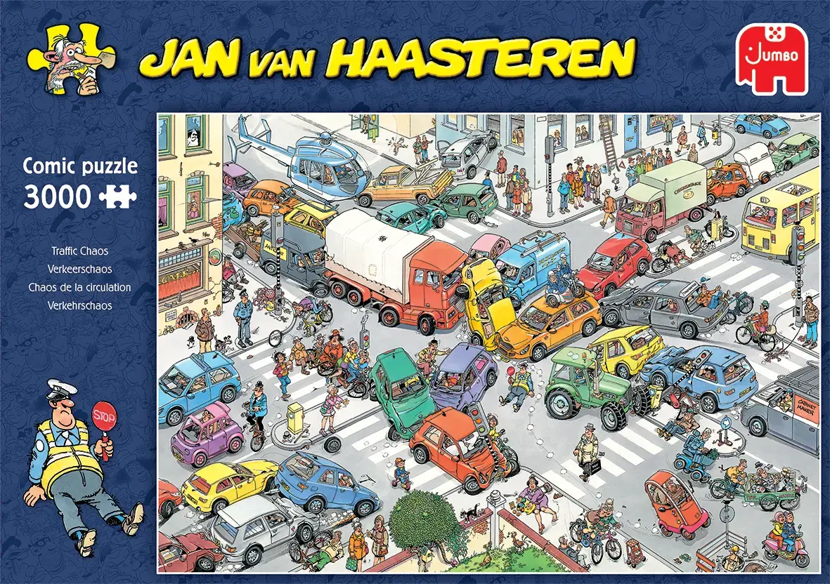 Пазл Jan van Haasteren Traffic Chaos Photo 3
