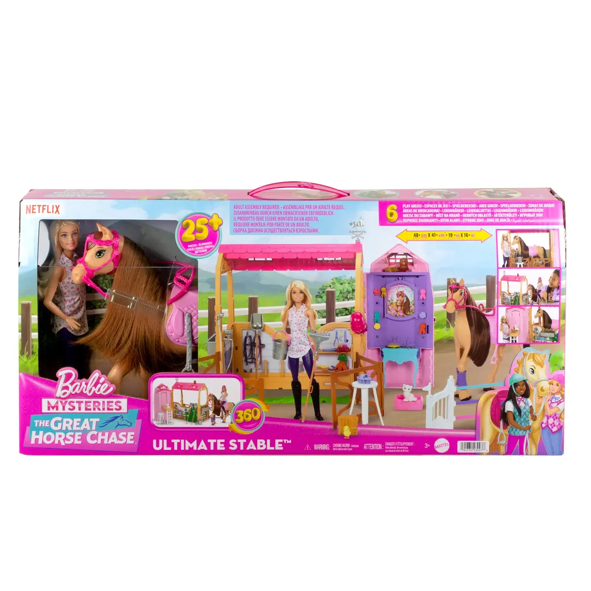 Игровой набор Barbie Mysteries Великая погоня за лошадью Photo 6