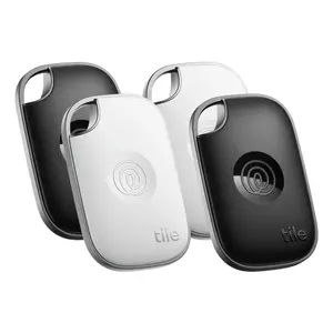 Finder Tile Pro 2024 Black White Universal 1 Year Battery Life