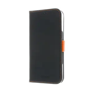 Чехол Flip Insmat 650-3288 для iPhone 16 Pro 6.3" Черный Оранжевый