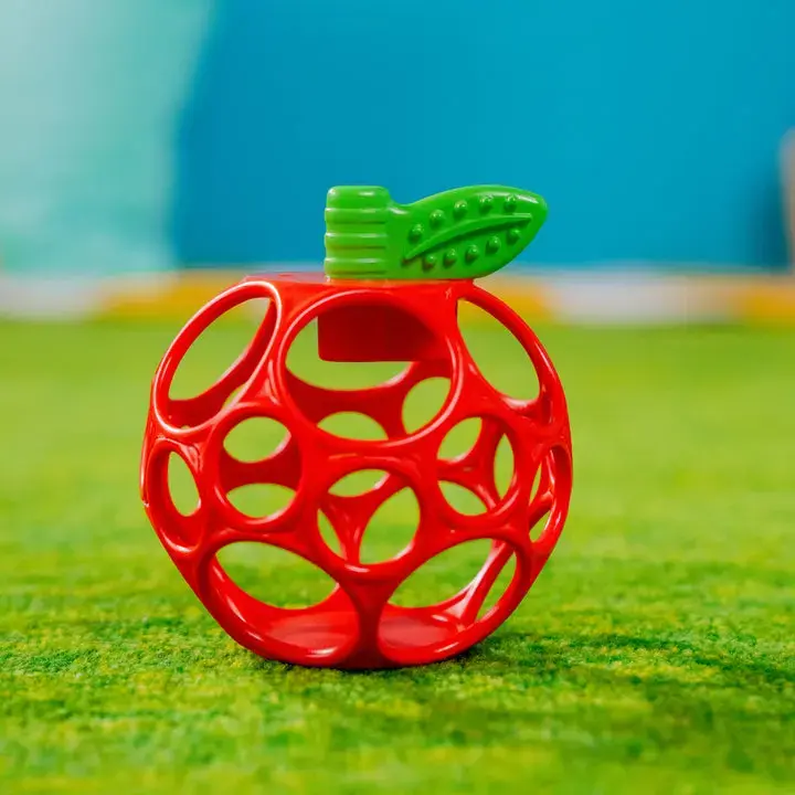 Игрушка-прорезыватель Oball Bright Starts Hold My Own Яблоко Photo 7