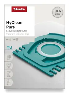 Dust bag Miele HyClean Pure 4 pcs Arctic blue for Cylinder vacuum