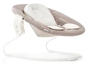 Hauck Alpha Bouncer 2 in 1 baby rocker Beige for babies up to 9 kg
