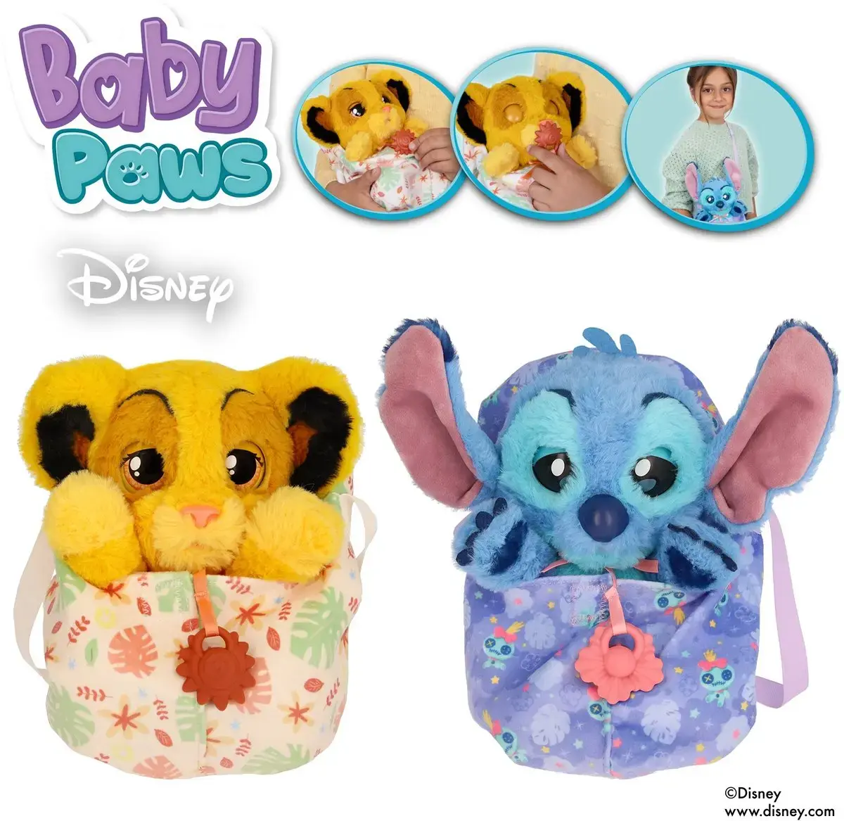 Персонаж IMC Toys Baby Paws Disney Stitch Photo 2