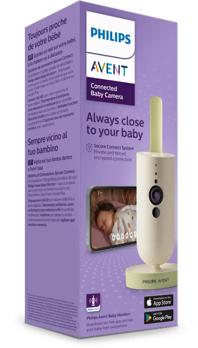 Philips AVENT SCD643/26 Connected Baby Monitor Camera Photo 3