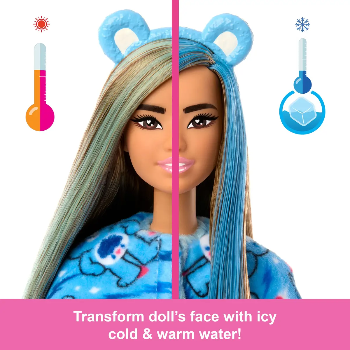 Кукла модная Barbie Cutie Reveal Care Bears Грустный Медведь Photo 8