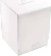Card holder Gamegenic Squire 100+ XL White — protective deck box for sleeved cards
