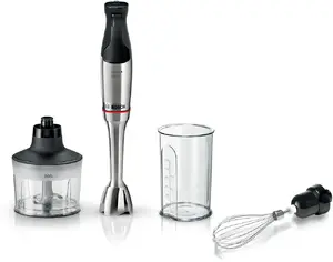 Bosch Serie 6 ErgoMaster MSM6M831 Hand Blender 1200 W Stainless Steel 1.3 L Bowl Capacity with Chopper