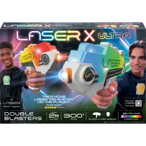 Toy blaster Laser X Laser X Ultra Double Blasters 60 m range 6 years
