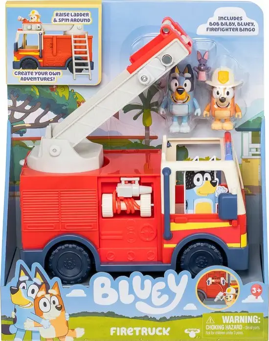 Fire truck Moose Toys Bluey Fire Truck Photo 5