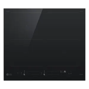 Induction Hob LG CBIZ2437B 59 cm 4 Zones Black