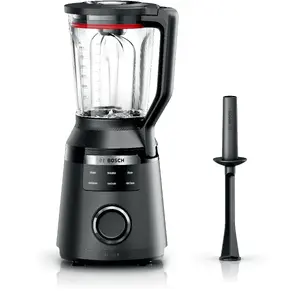 Настольный блендер Bosch Serie 6 MMB6652B — 1800 Вт, 2 л, 6 скоростей, функция дробления льда, чёрный