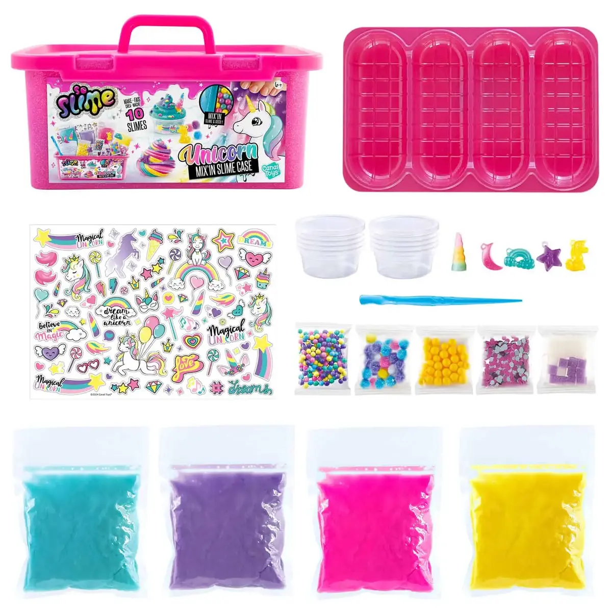 Набор для творчества Canal Toys So Slime Unicorn Case Photo 2