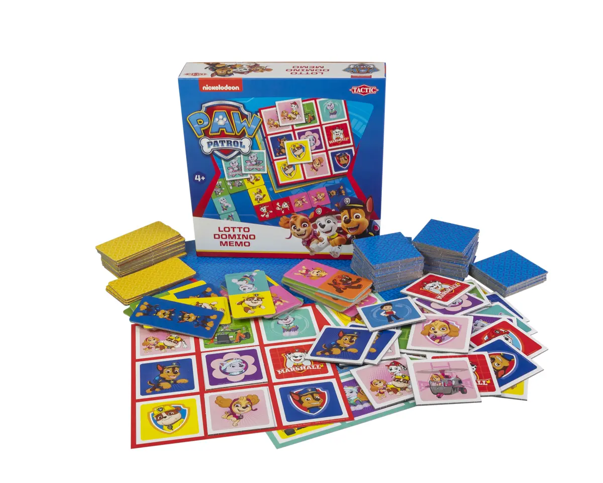 TACTIC Настольная игра PAW Patrol 3-in-1 Photo 2