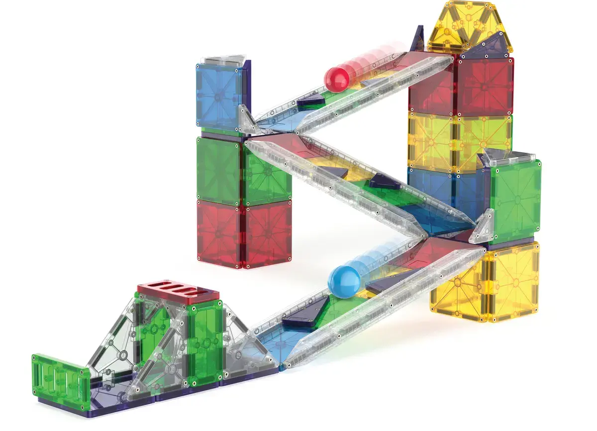 Building set Magna-Tiles Rail Racers Deluxe Photo 2
