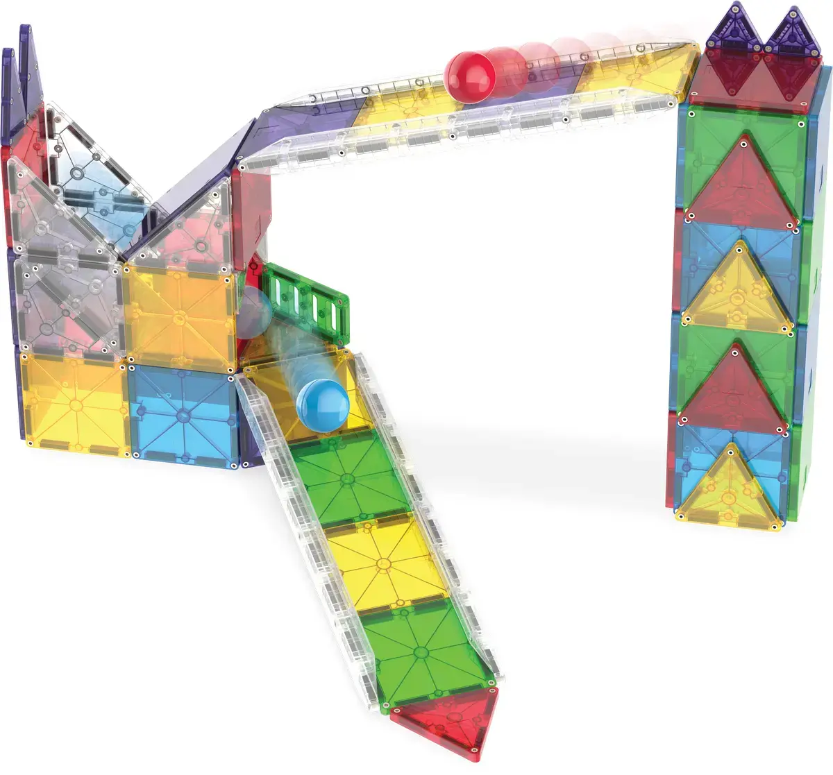 Building set Magna-Tiles Rail Racers Deluxe Photo 3