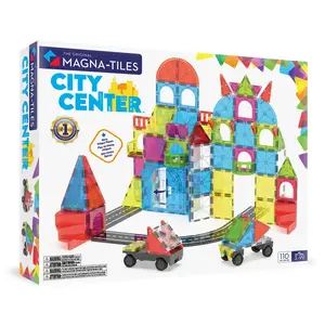 Конструктор Magna-Tiles City Center 110 деталей для детей от 3 лет