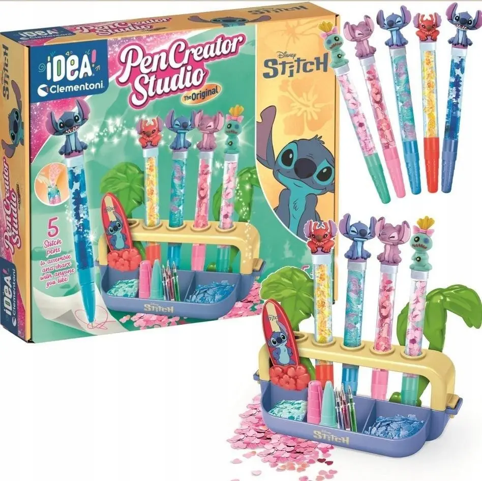 Clementoni IDEA Stitch pildspalvu izgatavošanas komplekts