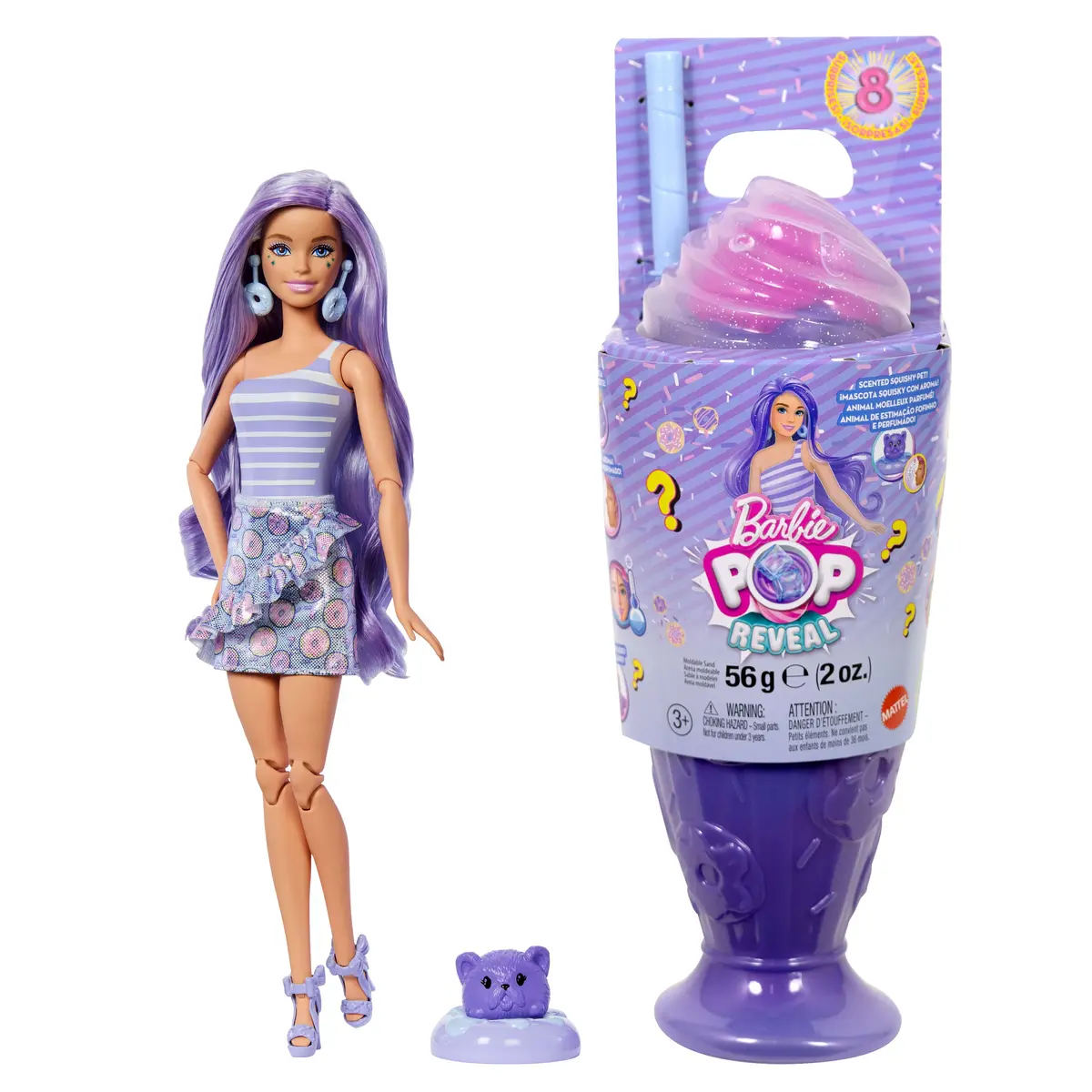 BARBIE Pop Reveal Treat Series Donut