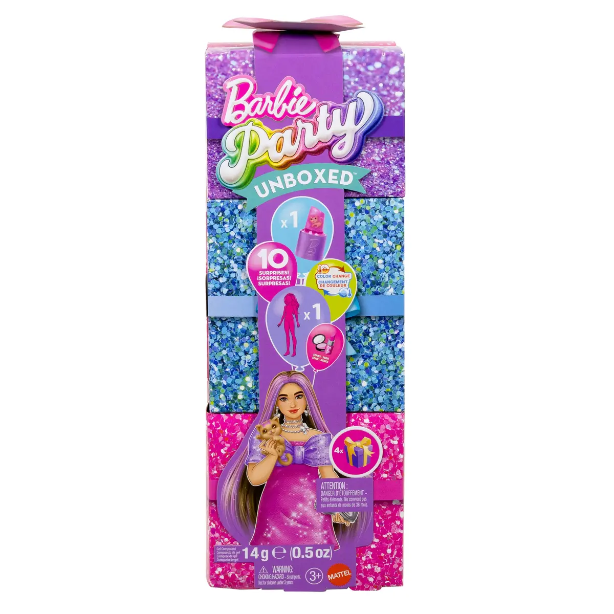 Modes lelle Barbie Party Unboxed Glam Party Series Photo 6