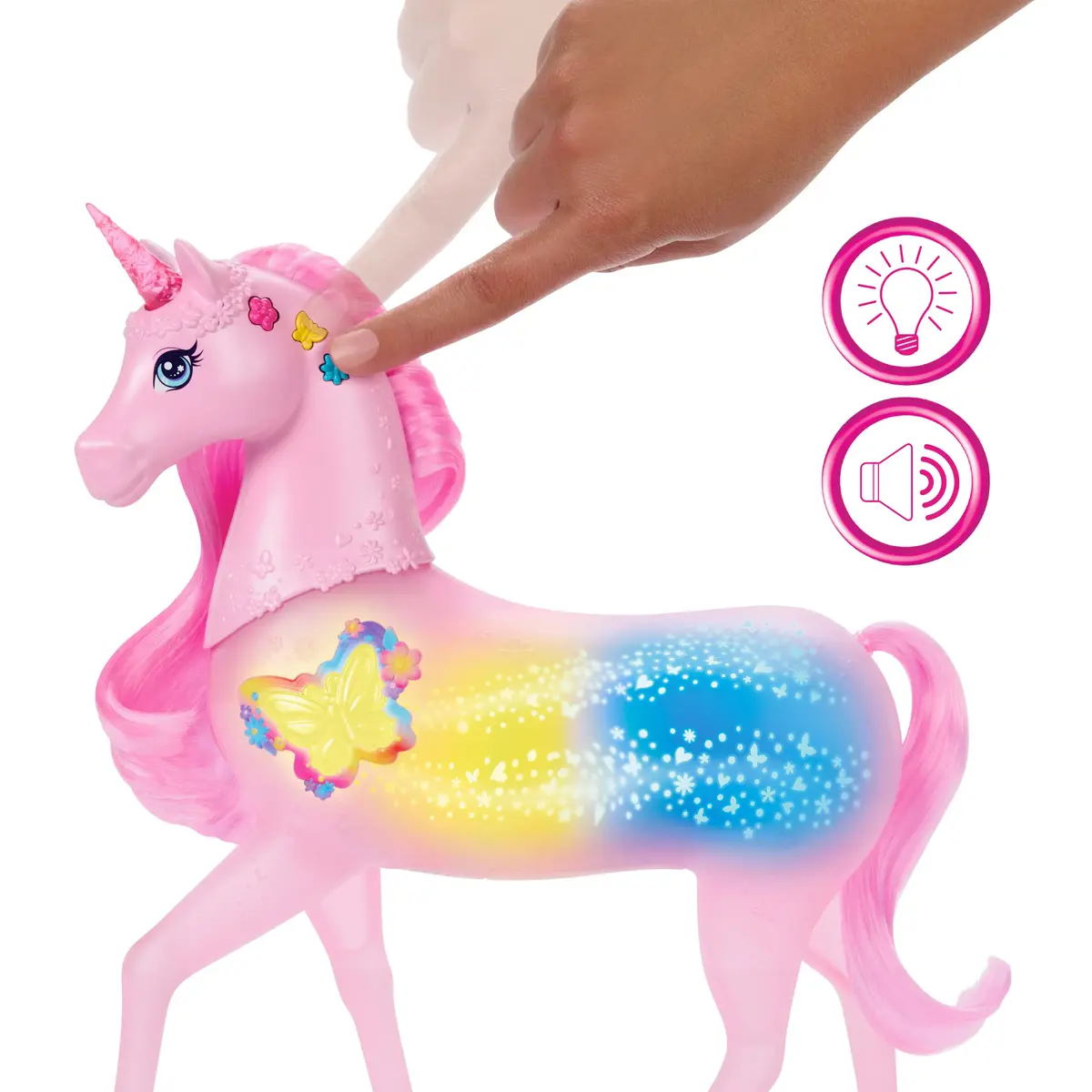 Leļļu dzīvnieks Barbie Sparkle Lights Rūķis Photo 3