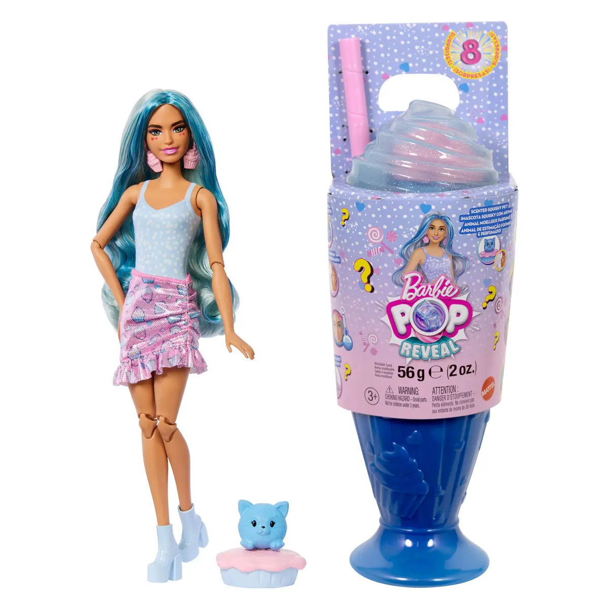 Lele un mājdzīvnieks Barbie Pop Reveal