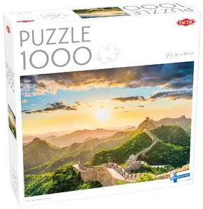 TACTIC The Great Wall of China Jigsaw Puzzle 1000 pieces City Theme Age 9 to 99 Years MPN 60662