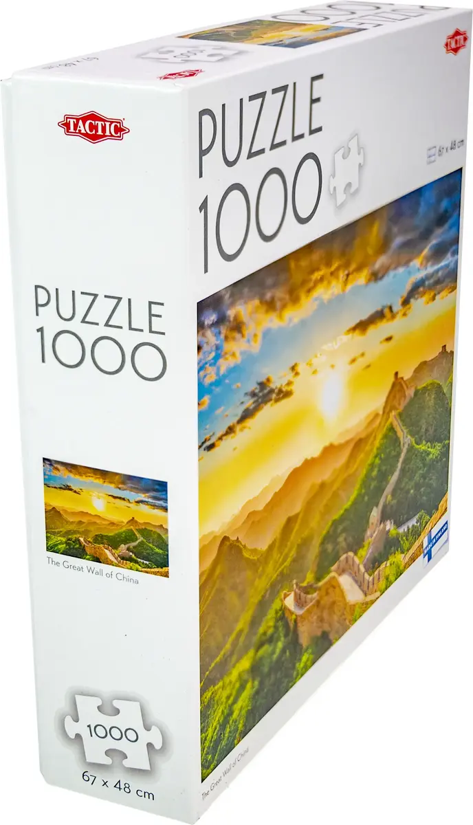 TACTIC The Great Wall of China 1000pc Jigsaw Puzzle Photo 3
