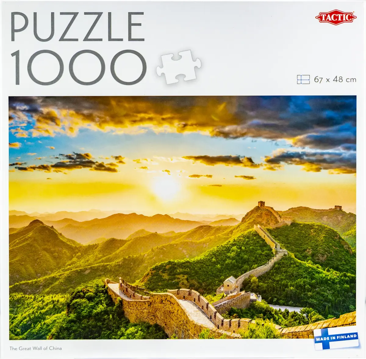 TACTIC The Great Wall of China 1000pc Jigsaw Puzzle Photo 5