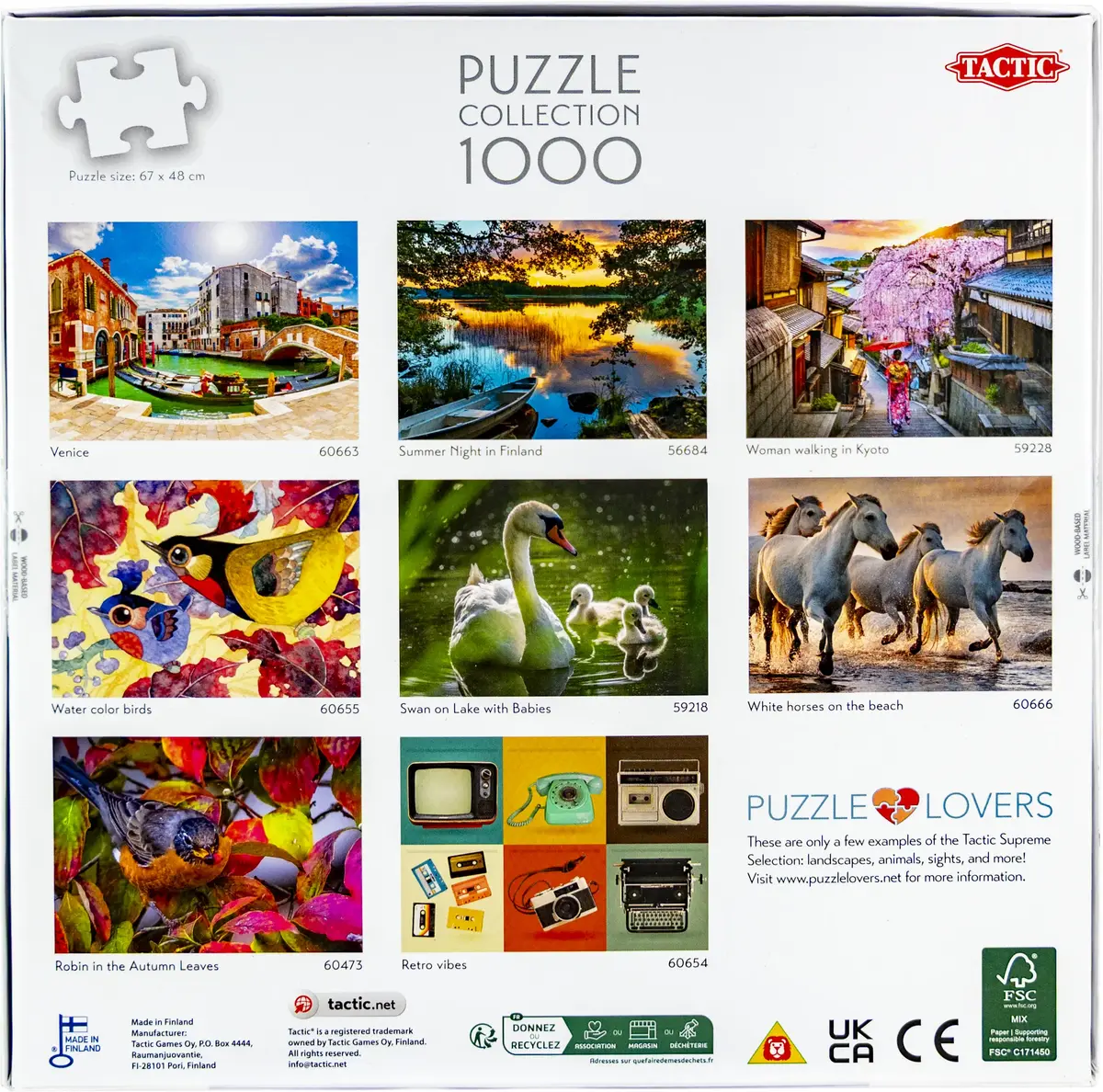 TACTIC The Great Wall of China 1000pc Jigsaw Puzzle Photo 6