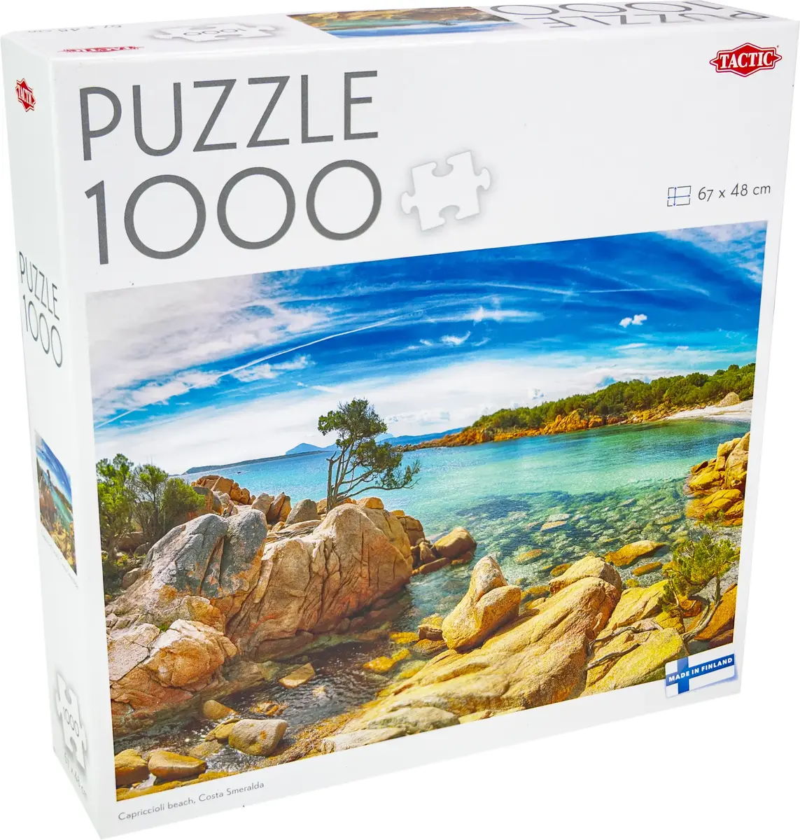TACTIC Capriccioli beach, Costa Smeralda Jigsaw Puzzle 1000 pc Photo 2