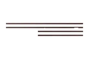 Samsung 85-inch Customisable Frame Bezel for TV, Phantom Brown