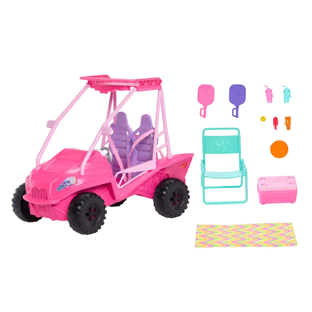 Кукольная машина Barbie Mysteries Beach Detectives Ultimate Beach Buggy Photo 5